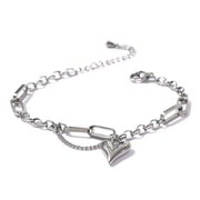 Double-Layered Heart Bracelet